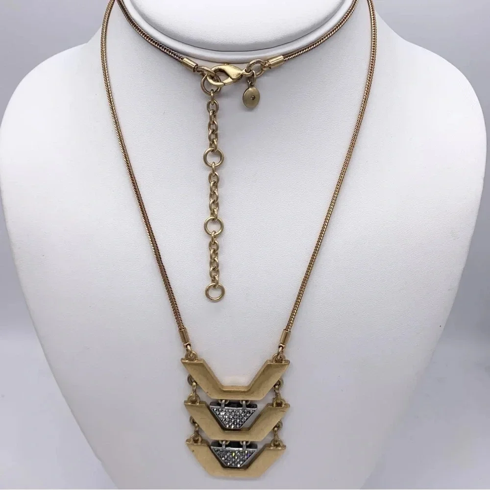J. Crew Jeweled Pendant Necklace